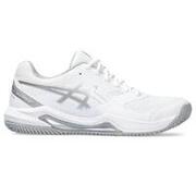 Zapatillas de pádel Mujer - Asics Gel Dedicate 8 blanco gris