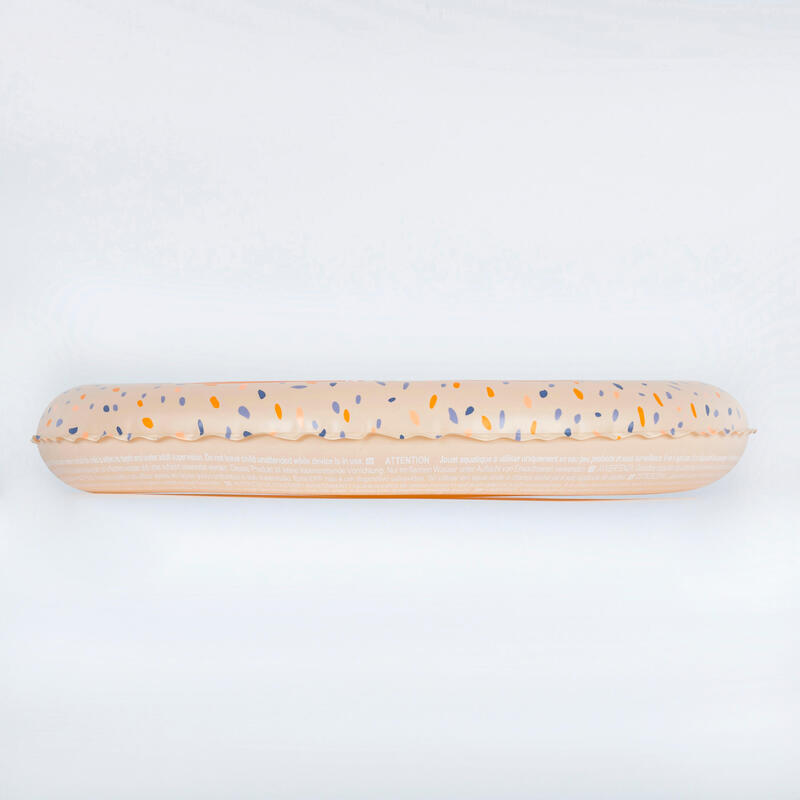 Çocuk Yüzme Simidi - 51 cm - Yeşil/Gökkuşağı Baskılı