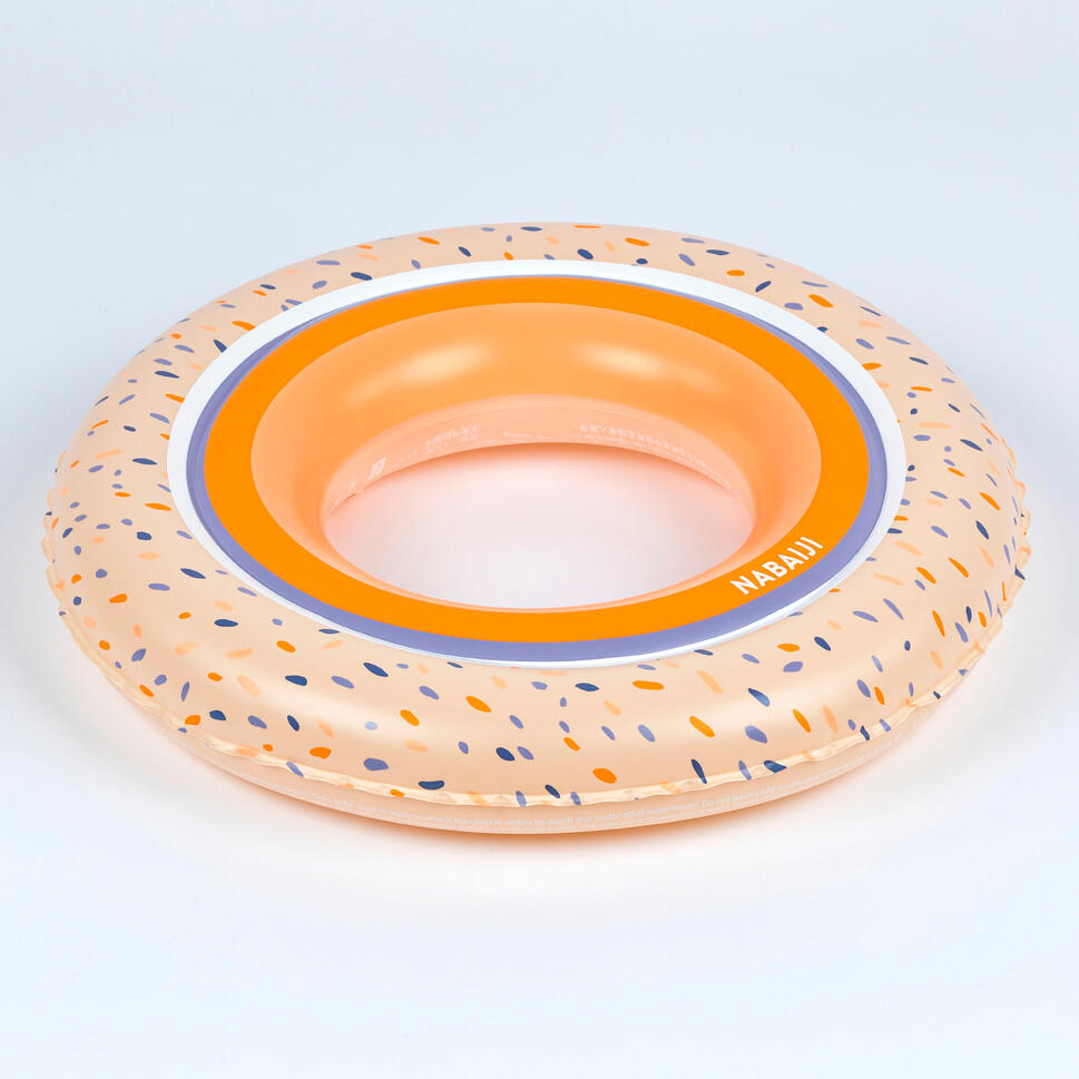 Kółko pompowane basenowe dla dzieci Nabaiji Tęcza 51 cm