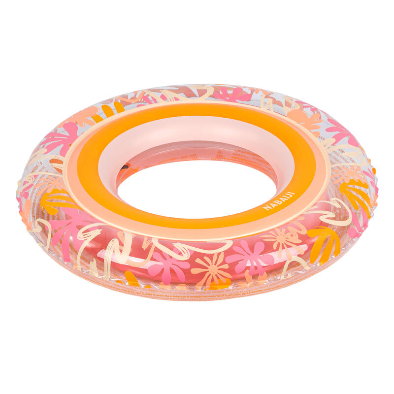 Bouée Piscine Gonflable 65 cm ALGUES ROSE