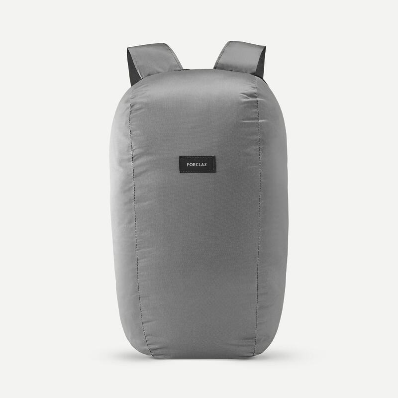 Rucsac trekking călătorie Compact Travel 10L Gri