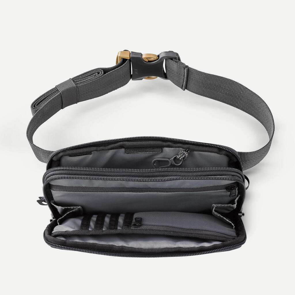 Portefeuille organizer grand modèle de trek voyage - TRAVEL XL marron foncé