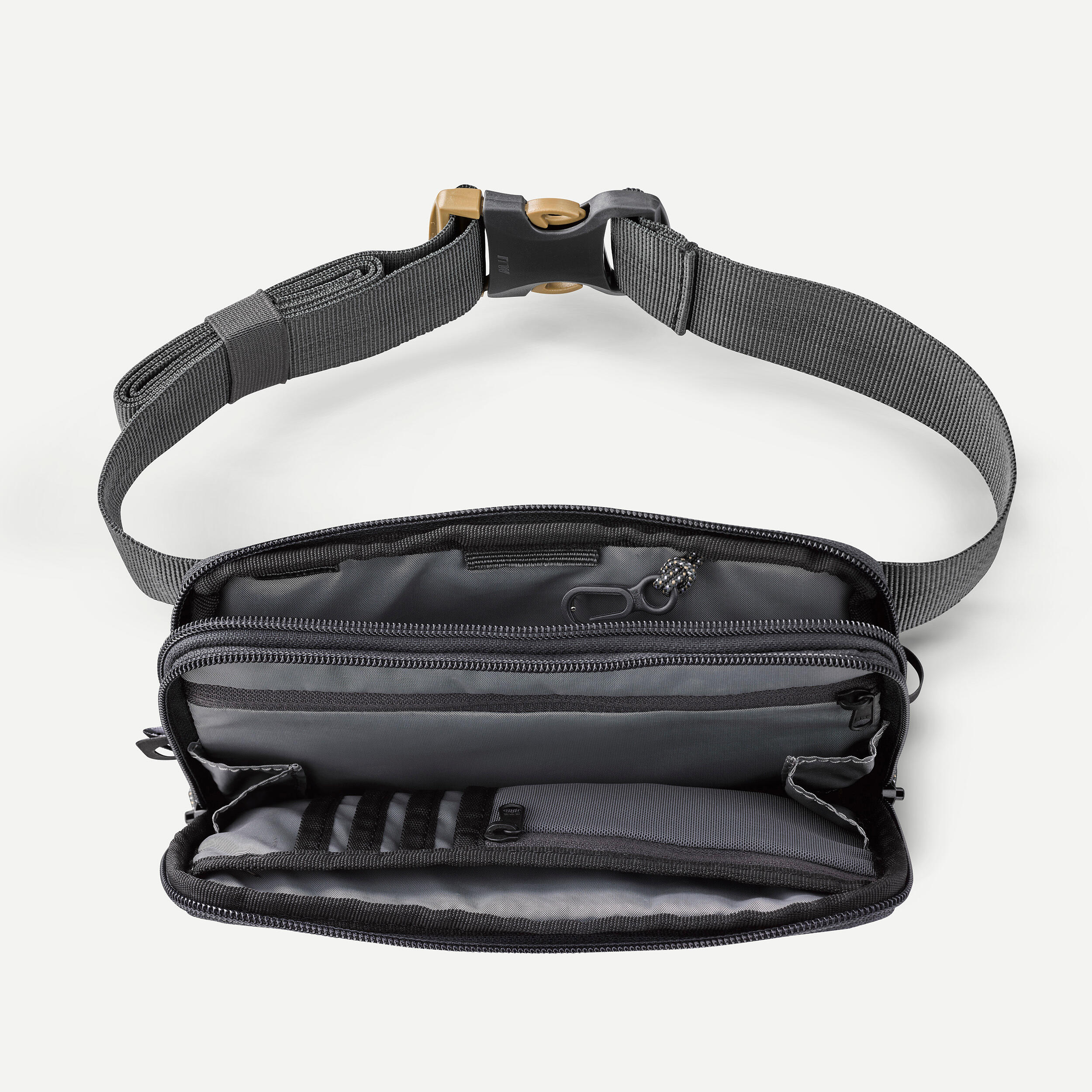 FORCLAZ - Portofel de voiaj mare, Travel XL Organizer negru