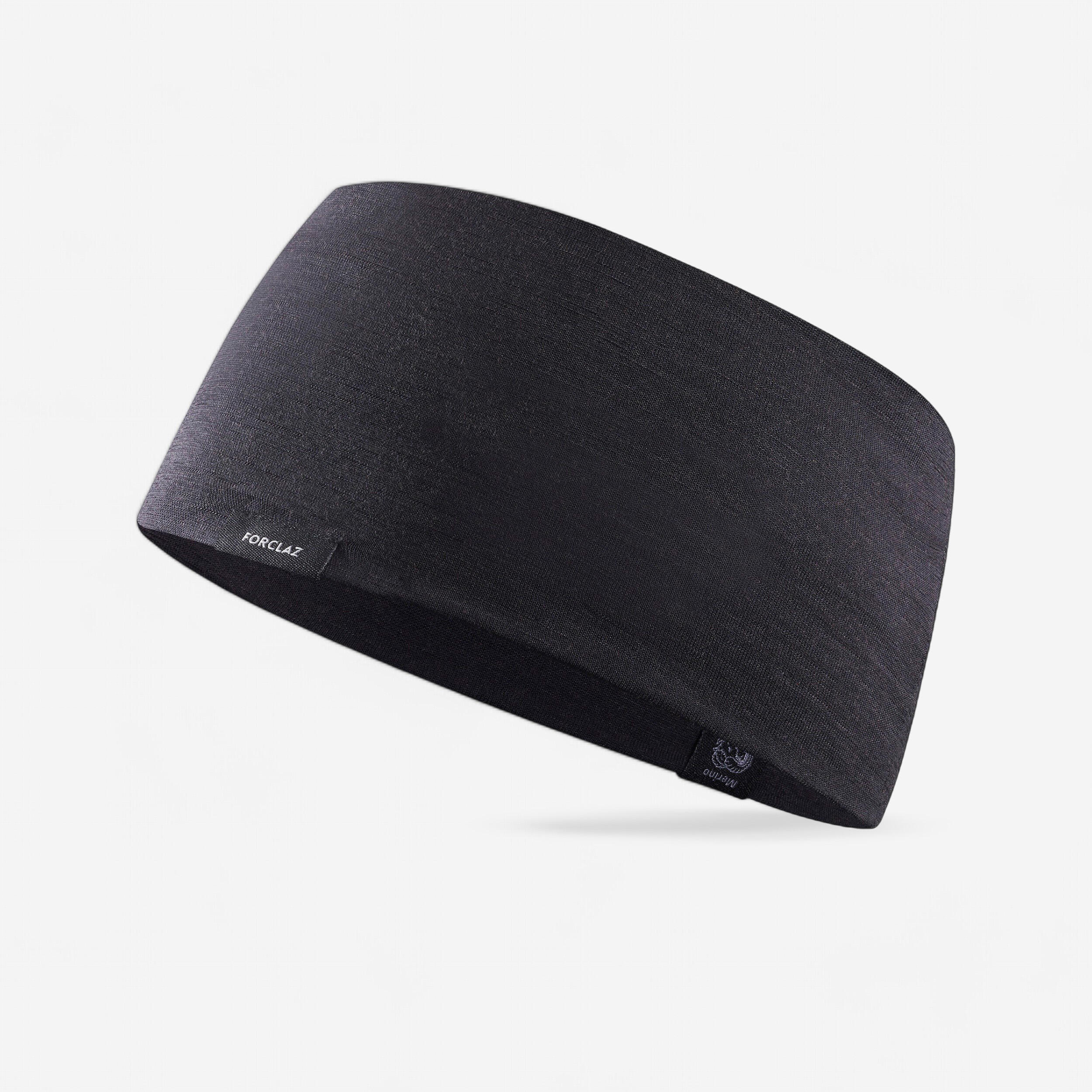 FORCLAZ Fascia lana merinos trekking MT500 WOOL nera