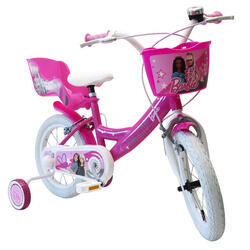 Bicicleta de Menina 16 polegadas Barbie 5-7 anos DINO BIKES - Decathlon