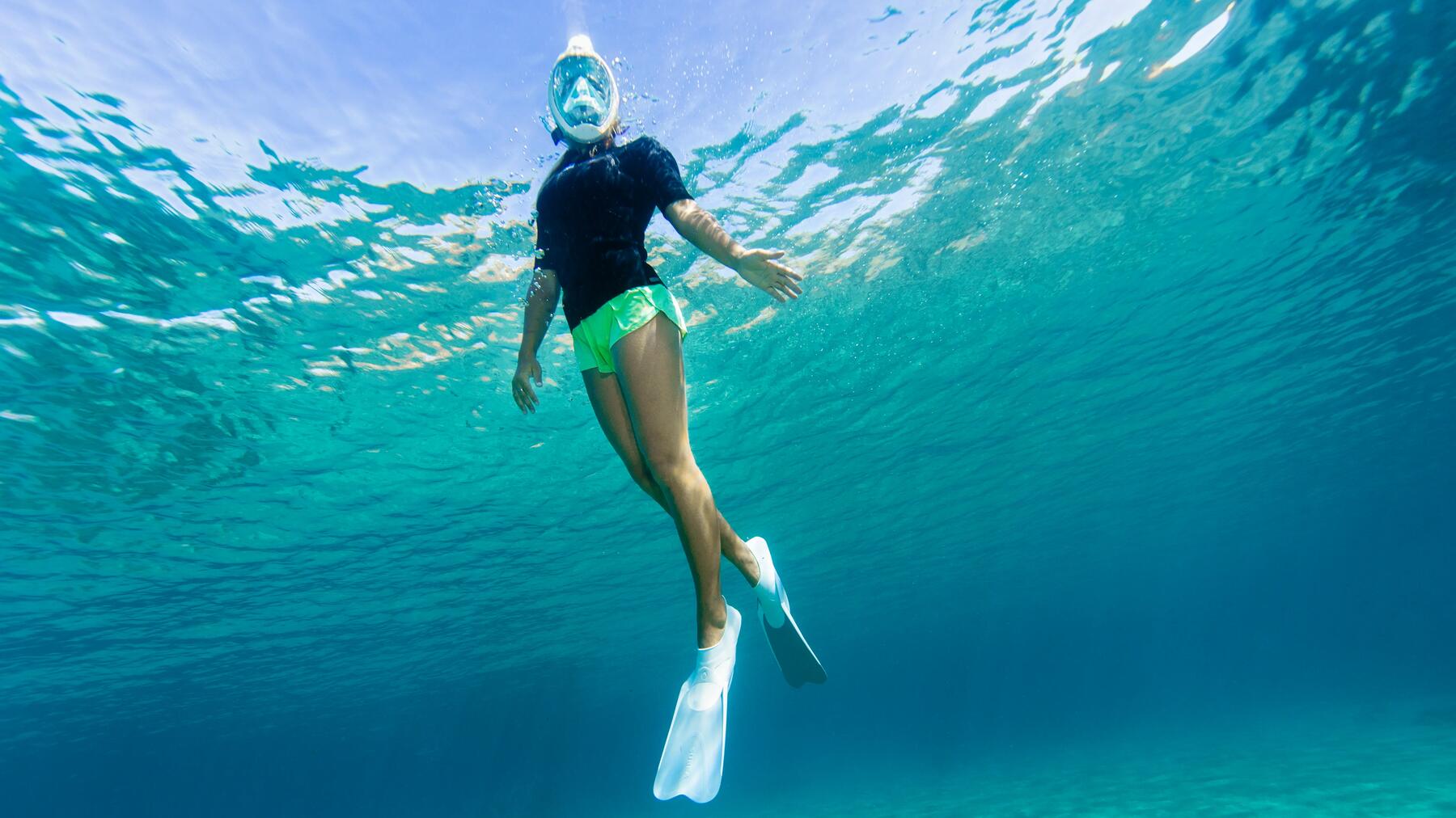 masque easybreath snorkeling decathlo,