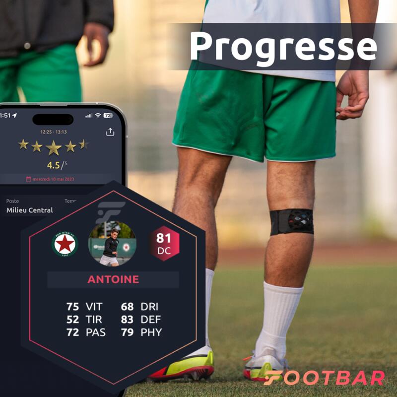 Inteligentny czujnik Footbar Meteor pomiaru aktywności