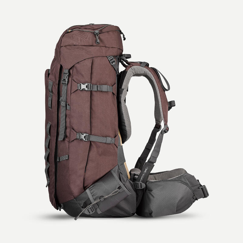 Rucsac Trekking cu husă ploaie MT900 Symbium 60+10L Bordo Damă