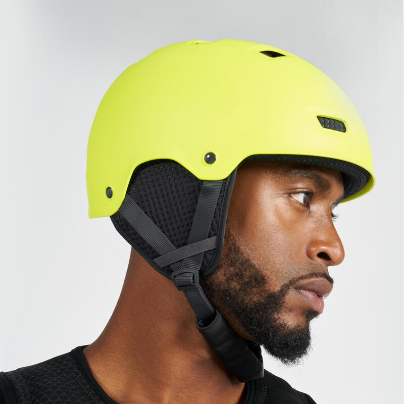 Capacete desportos náuticos - 500 Amarelo