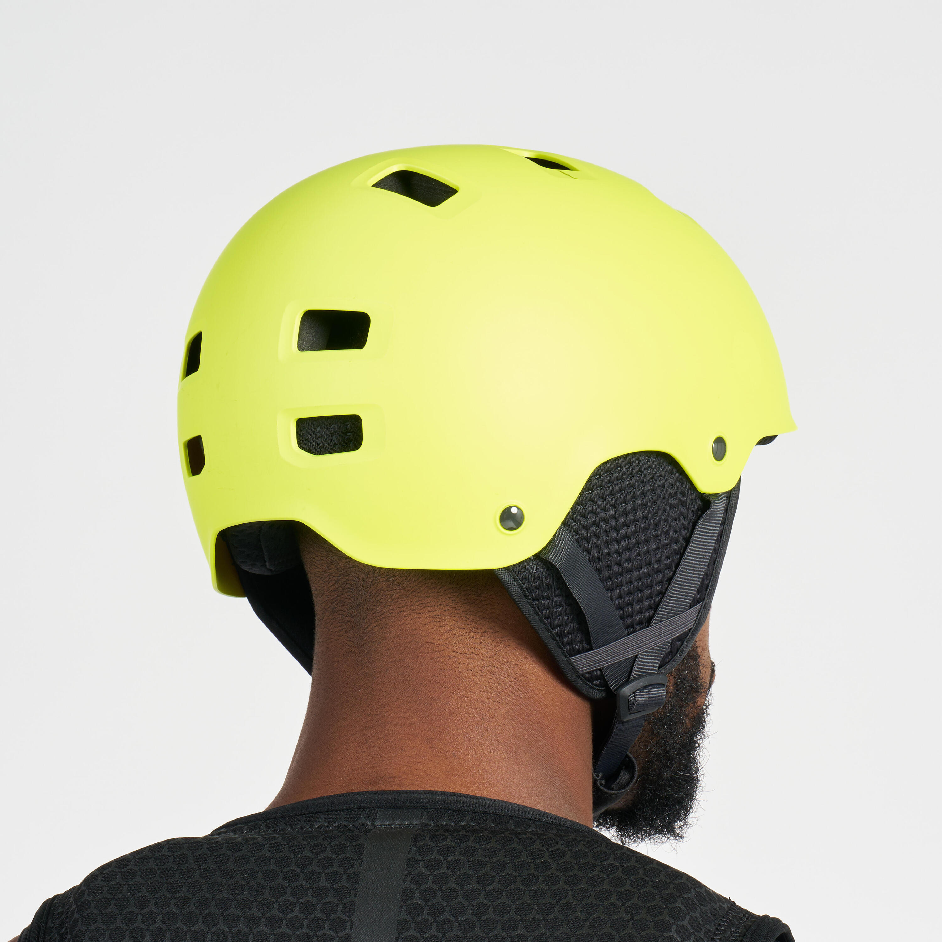 Capacete de Kite / Wakeboard / Wingfoil - 500 Amarelo 3/17