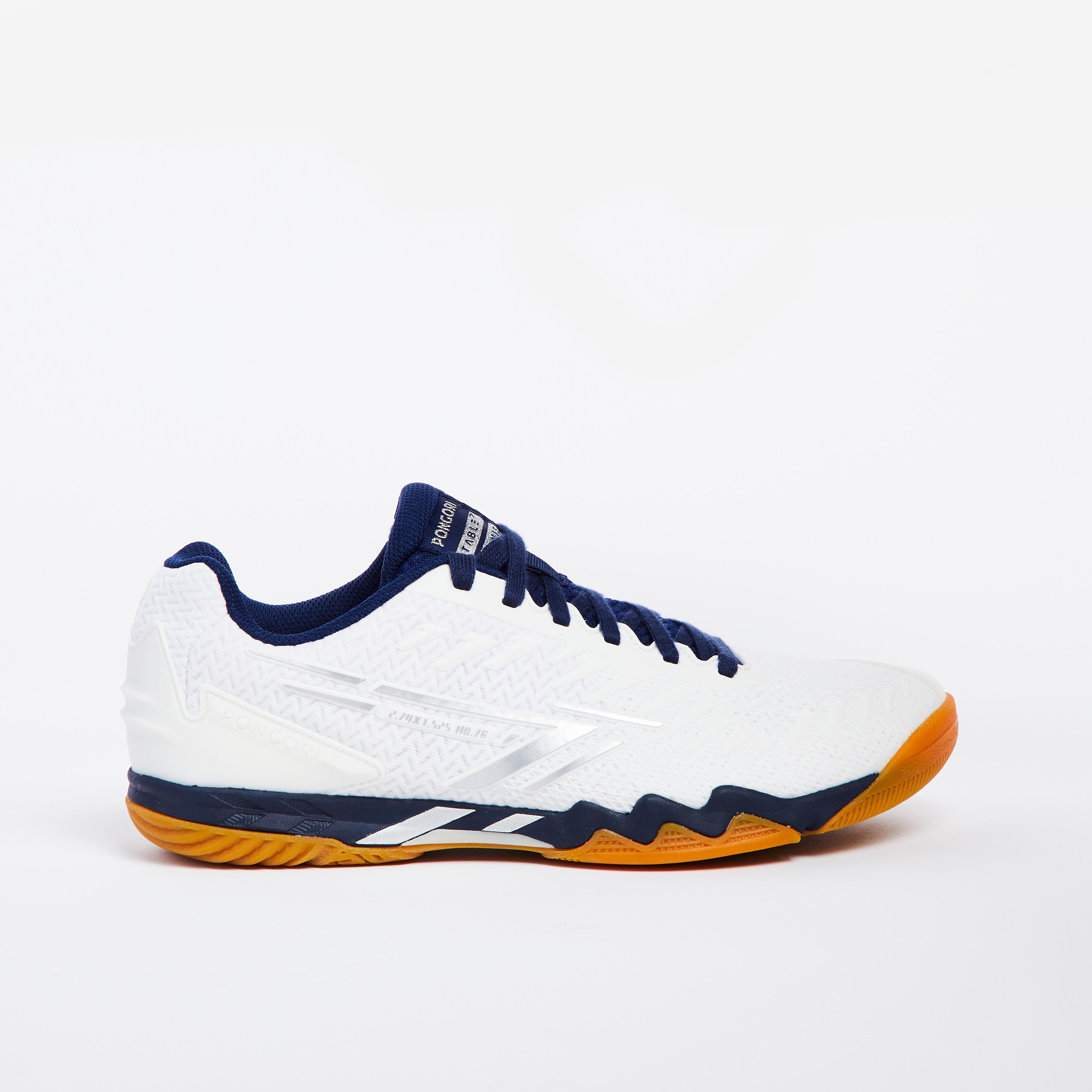 TTS 900 table tennis shoes white silver