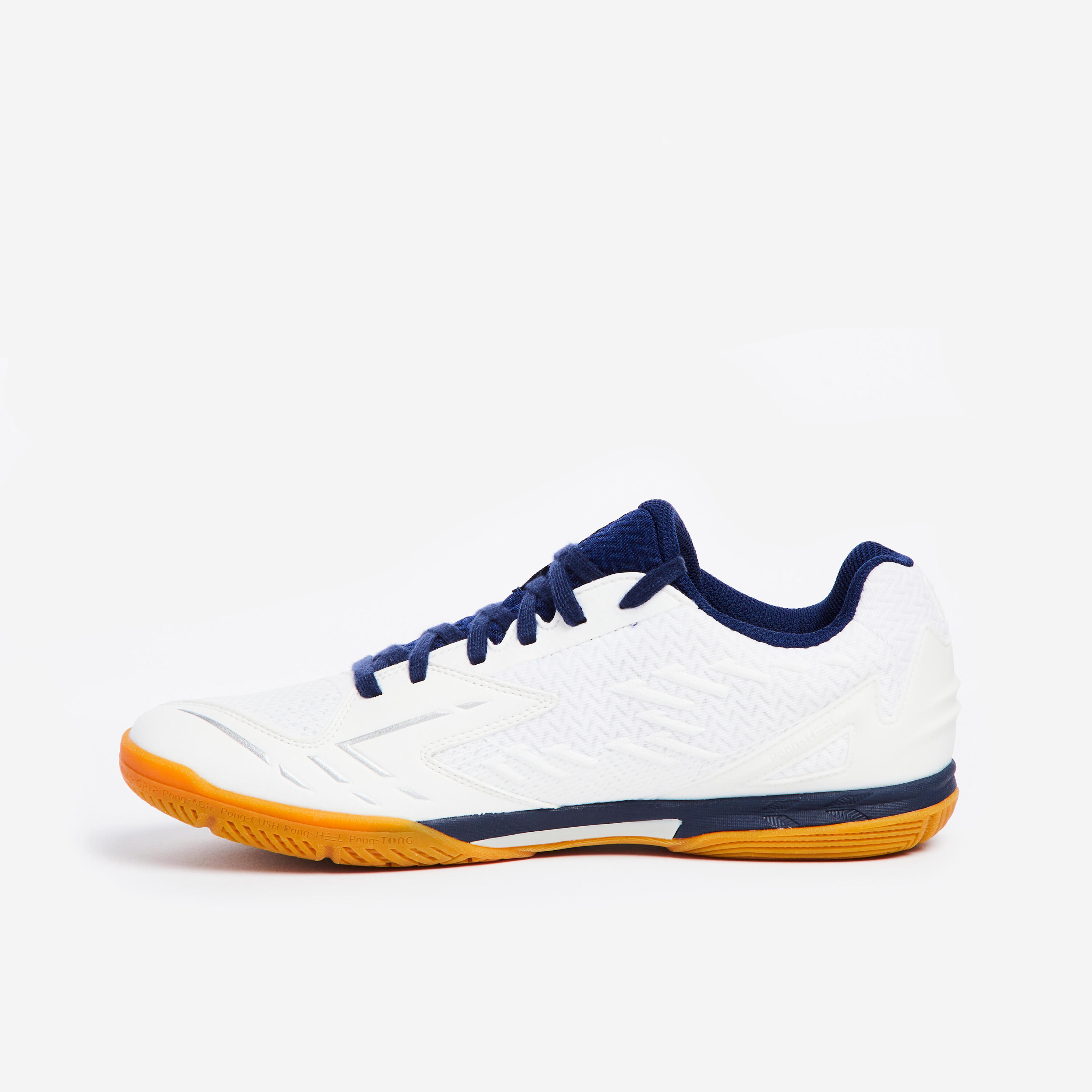 Tischtennisschuhe - TTS 900 weiss/silber 2/8