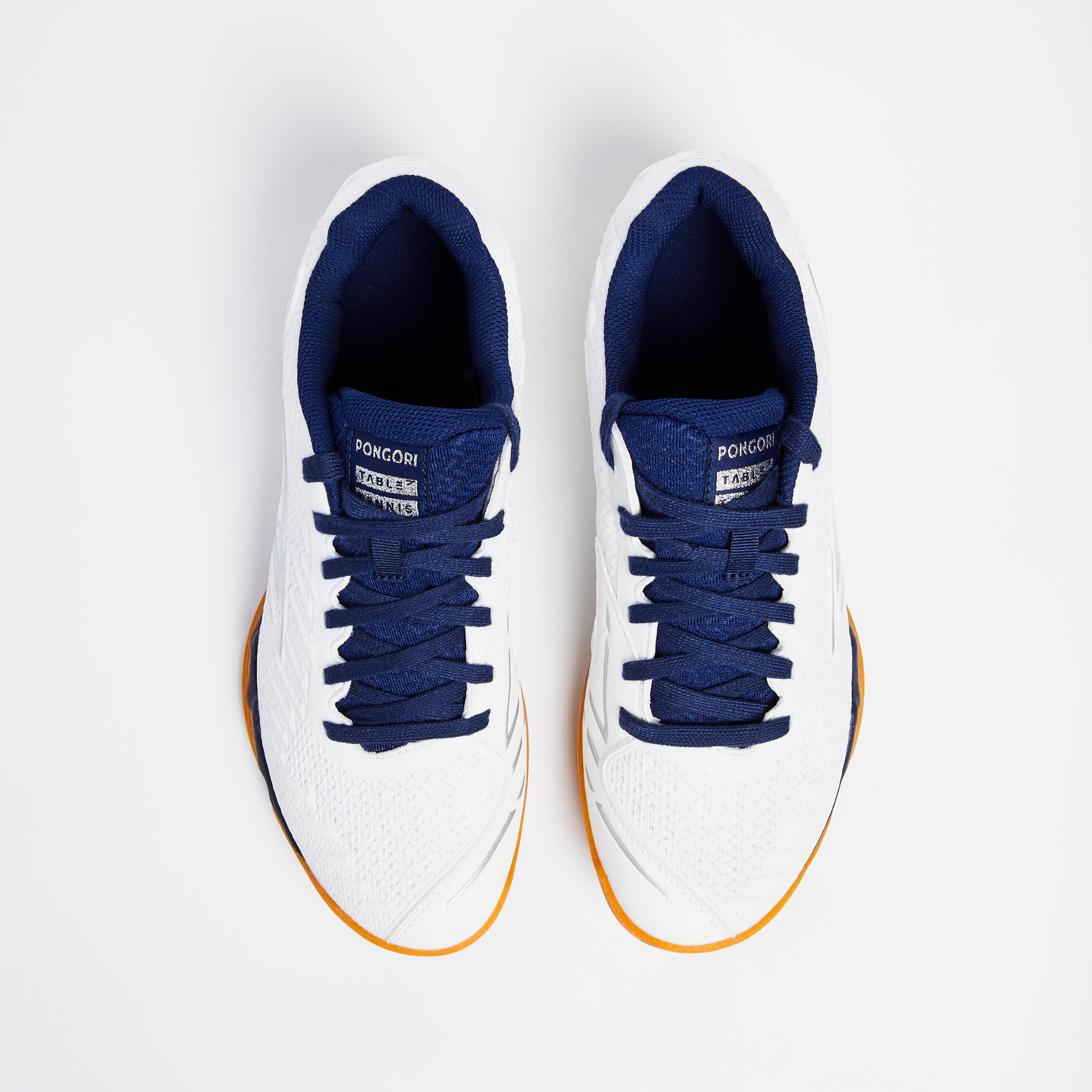 Tischtennisschuhe - TTS 900 weiss/silber 8/8