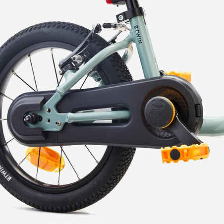 Kids' 3-5 Years 2-in-1 14 Inch Balance Bike Discover 900 - Green