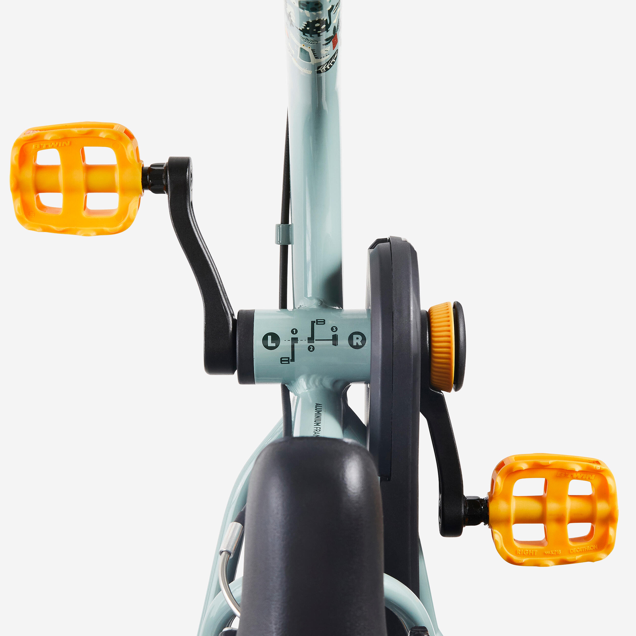 Bicicleta + Bici Sin Pedales 2 en 1 Discover 900 Niños 3-5 Años Verde 14" 8/13