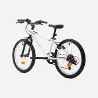 Kids' 20-Inch Mountain Bike Explore 120 Ages 6-9 - White