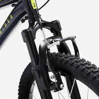 Bicicleta niños 20 Pulgadas MTB Rockrider ST 500 6-9 Años Negro