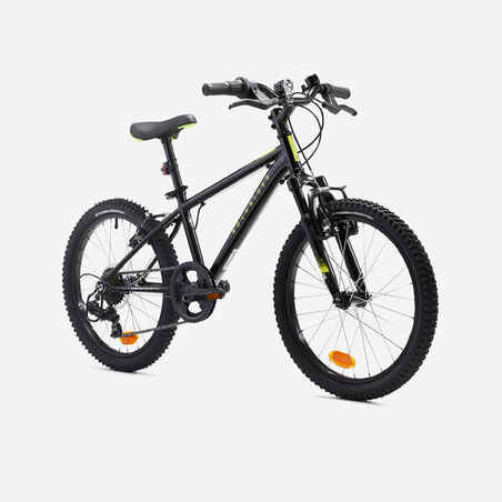 Kids' 20-Inch Mountain Bike Explore 500 Ages 6-9 - Black