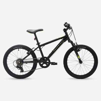 Bicicleta MTB de 20" negra para niños de 6 a 9 años Expl 500