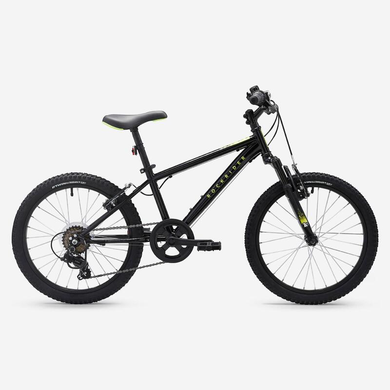 BTT CRIANÇA EXPL 500 20" 6-9 ANOS PRETO