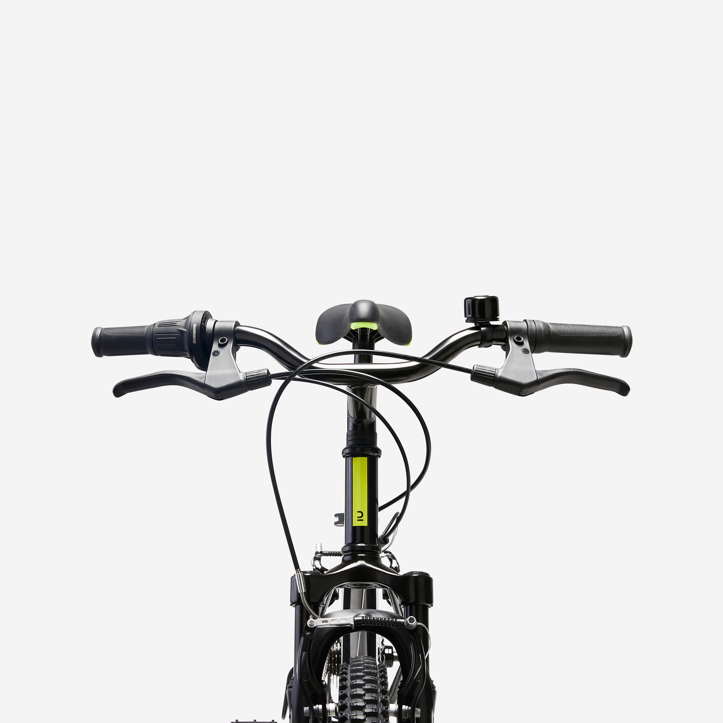 Kids' 20-Inch Mountain Bike Explore 500 Ages 6-9 - Black 5/13