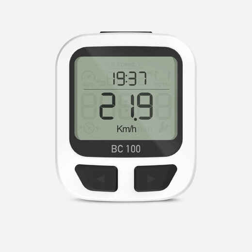 100 Wired Cyclometer - Black