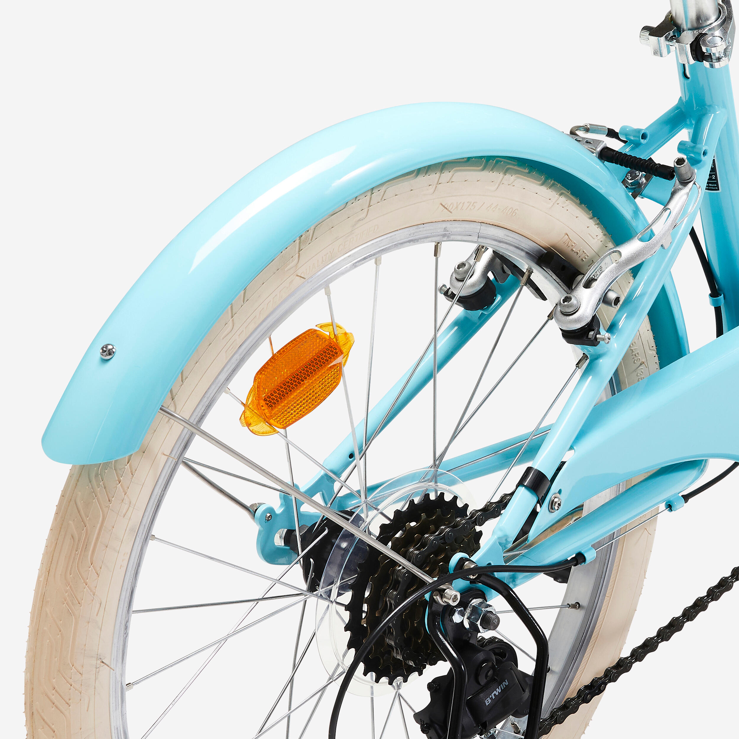 Kinderfahrrad 20 Zoll Elops 500 mint 12/18