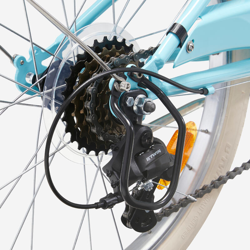 Bicicleta de Cidade de Criança BTWIN 500 20 Polegadas 6-9 Anos