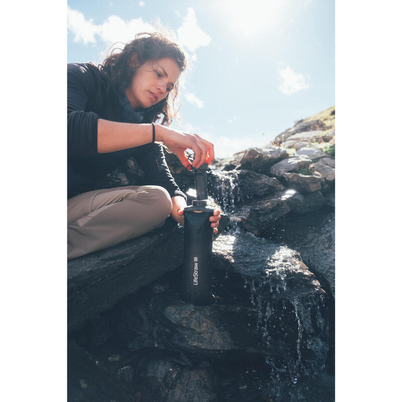 Turistická filtrační skládací láhev Lifestraw 1 l