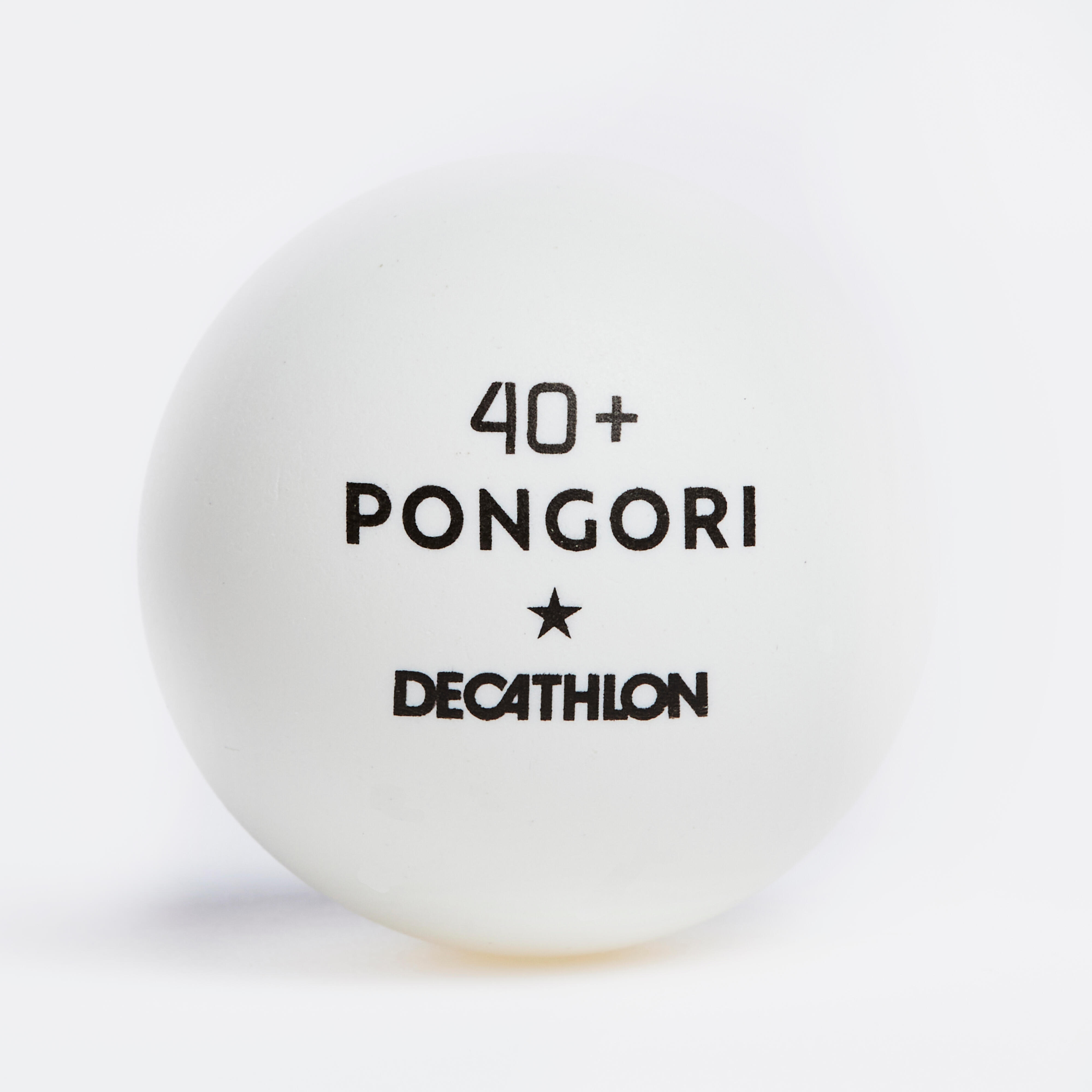 Table Tennis Balls TTB100 1x40 Plus 72 Pack White