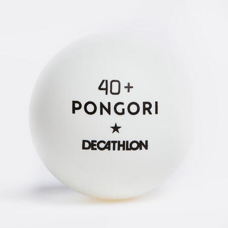 М'ячі для настільного тенісу TTB 100 1* 40+ x 72 білі