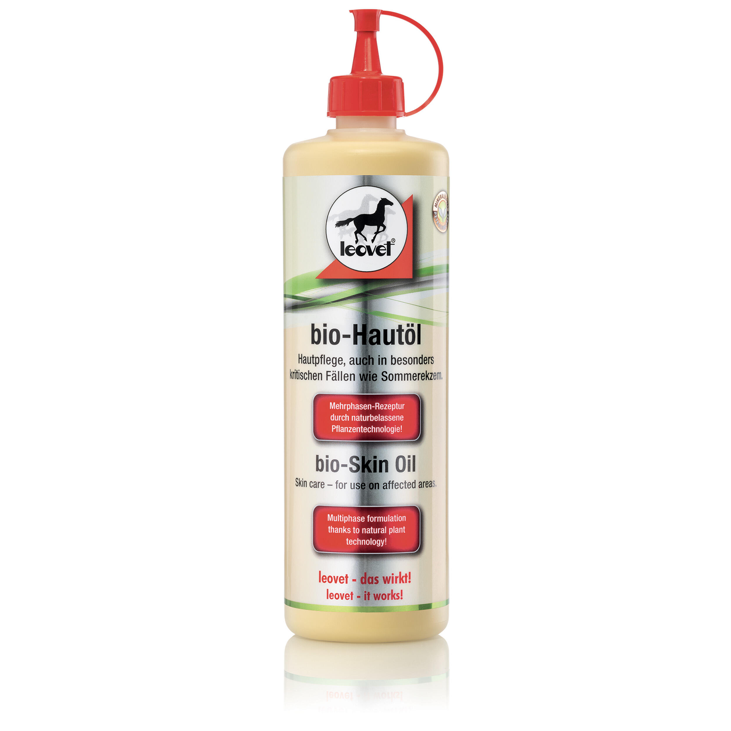 LEOVET Organický olej na konskú pokožku 500 ml 0,5 l