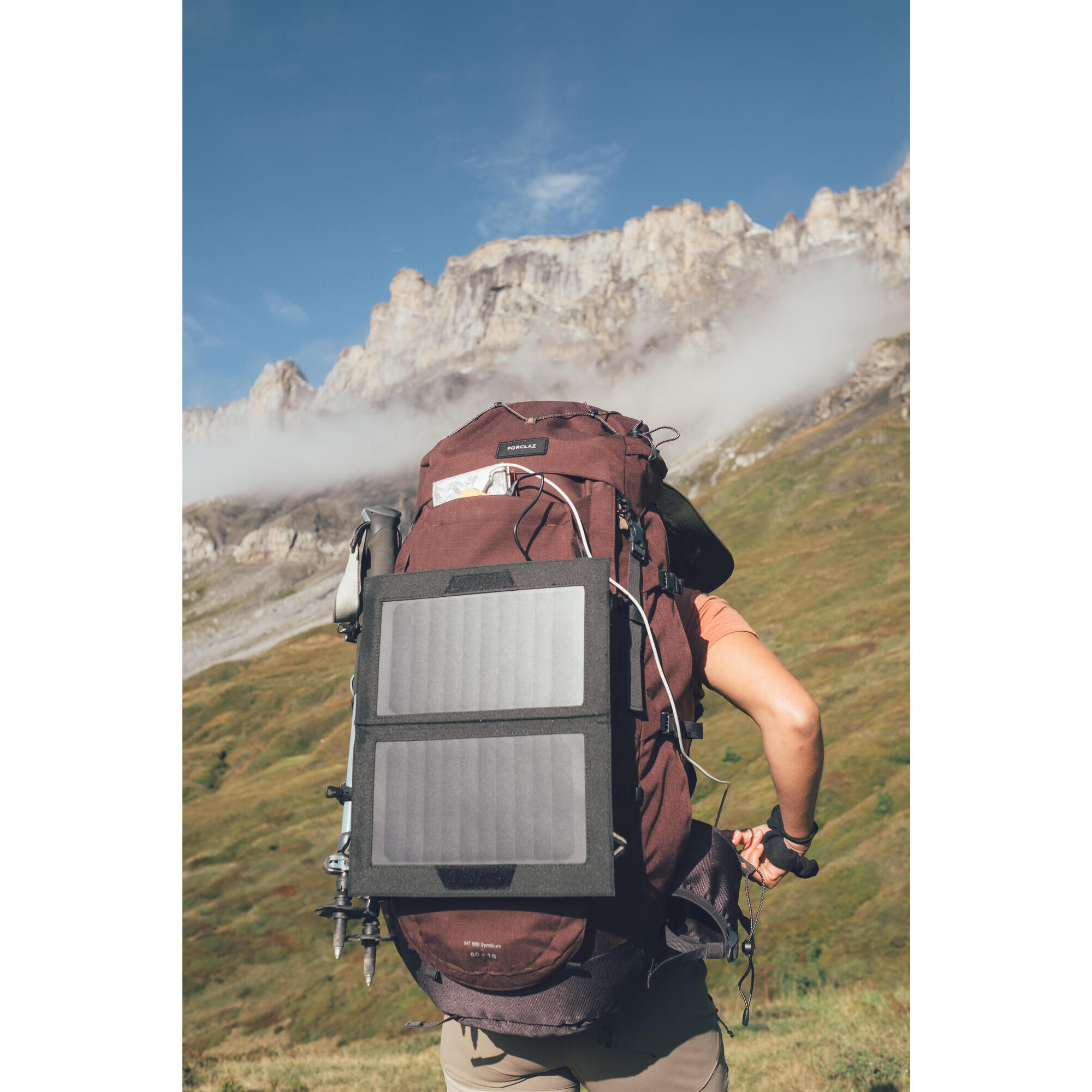 Pannello solare SLR 500 V2 10W FORCLAZ DECATHLON