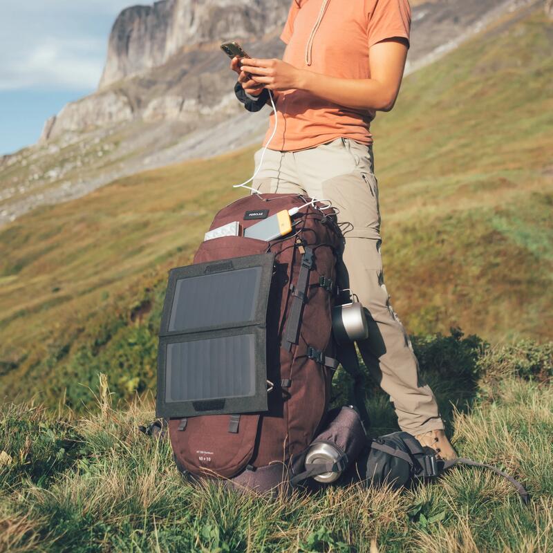 Panel słoneczny trekkingowy Forclaz SLR500 V2 - 10W 