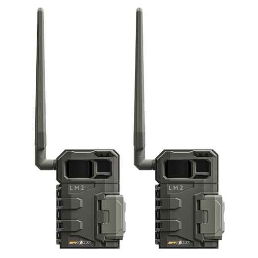 PACK of 2 cellular trail cameras Spypoint LM2 TWIN PACK