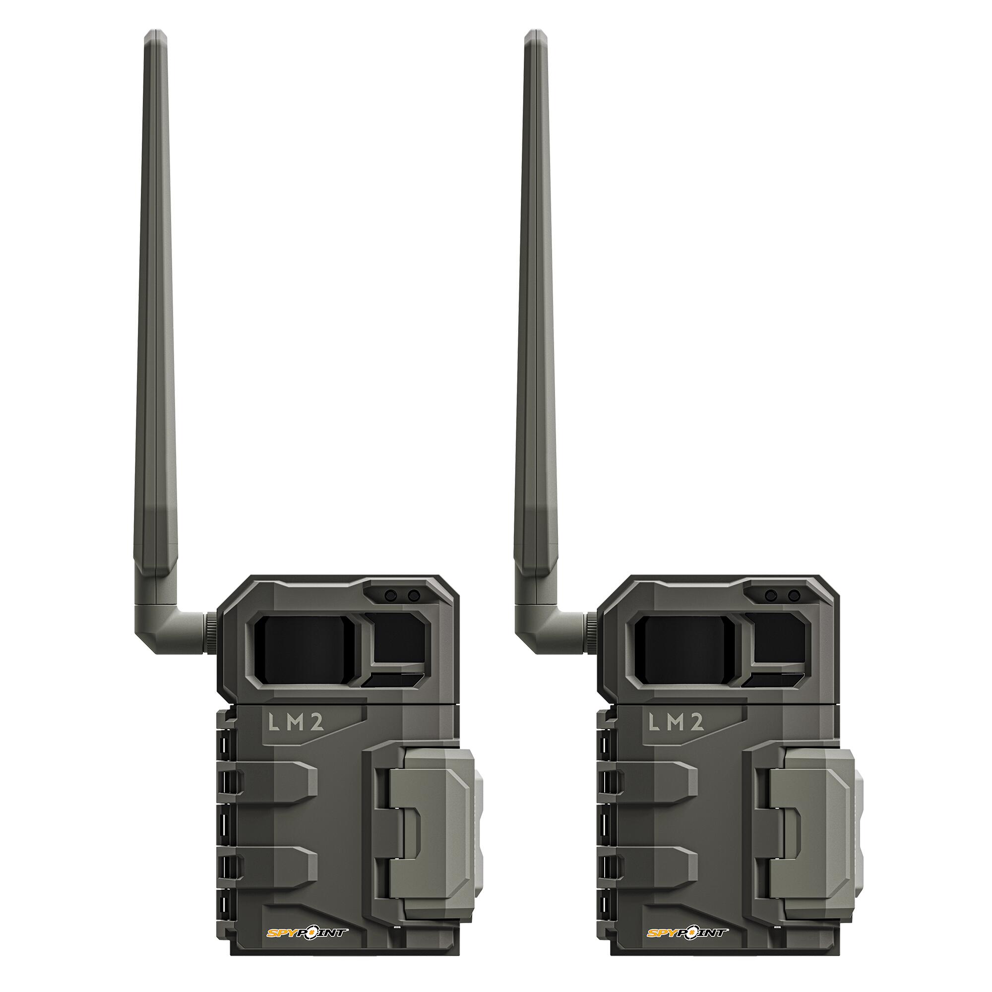 SPYPOINT PACK of 2 cellular trail cameras Spypoint LM2 TWIN PACK
