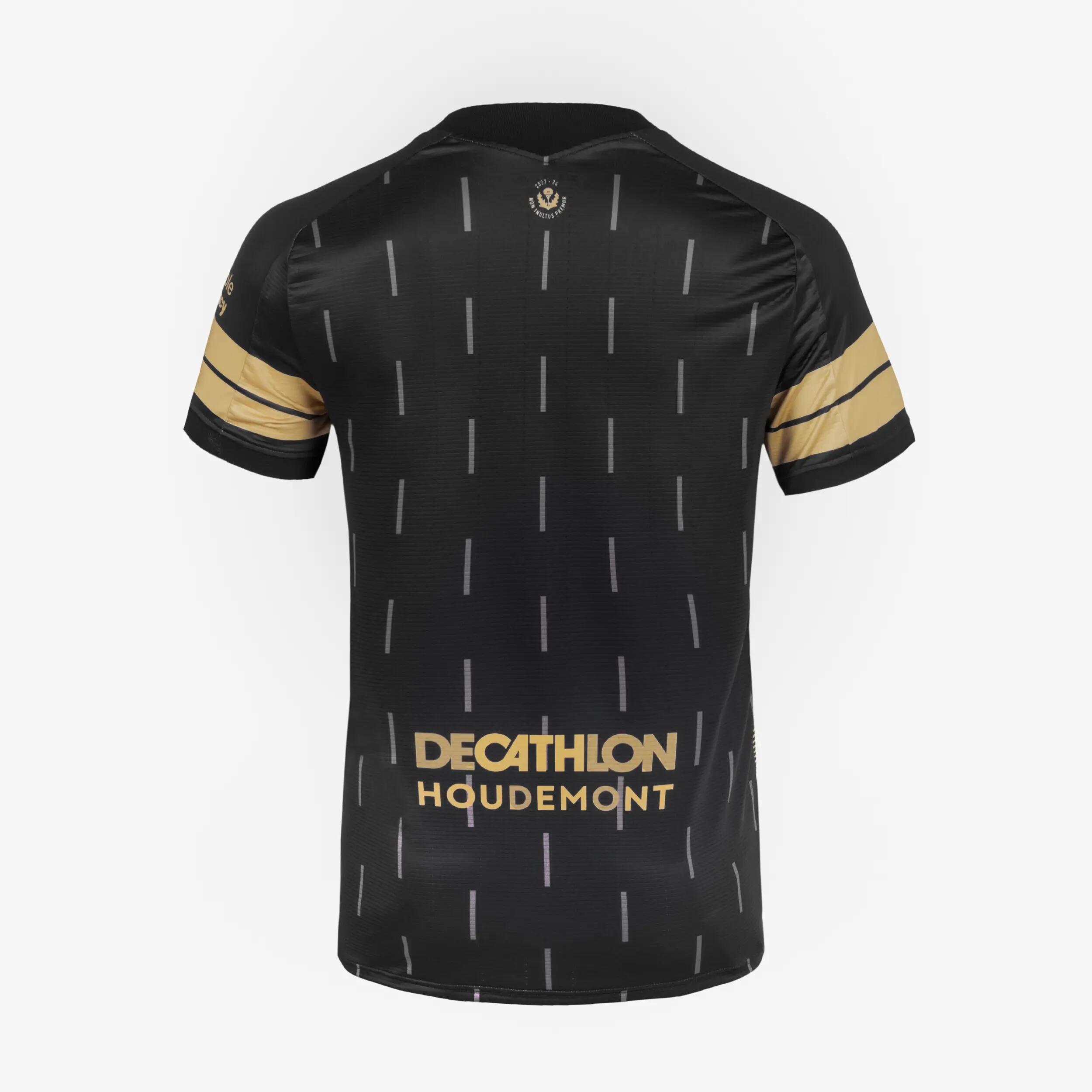 Authentiek voetbalshirt AS Nancy Lorraine 23/24 uit zwart oker 8/8