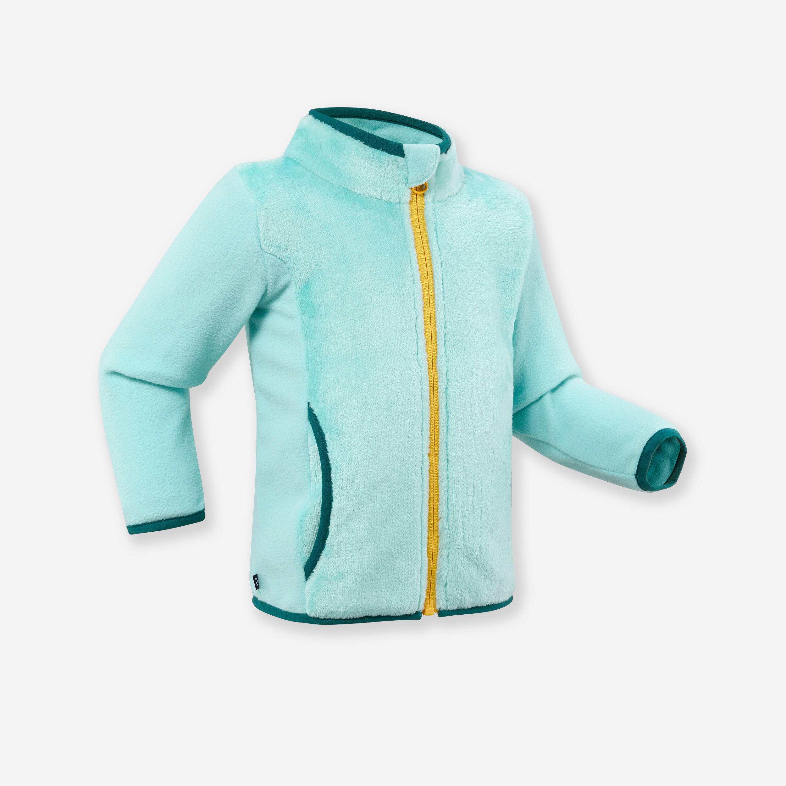 Polaire bebe ski luge MIDWARM bleue WEDZE Decathlon