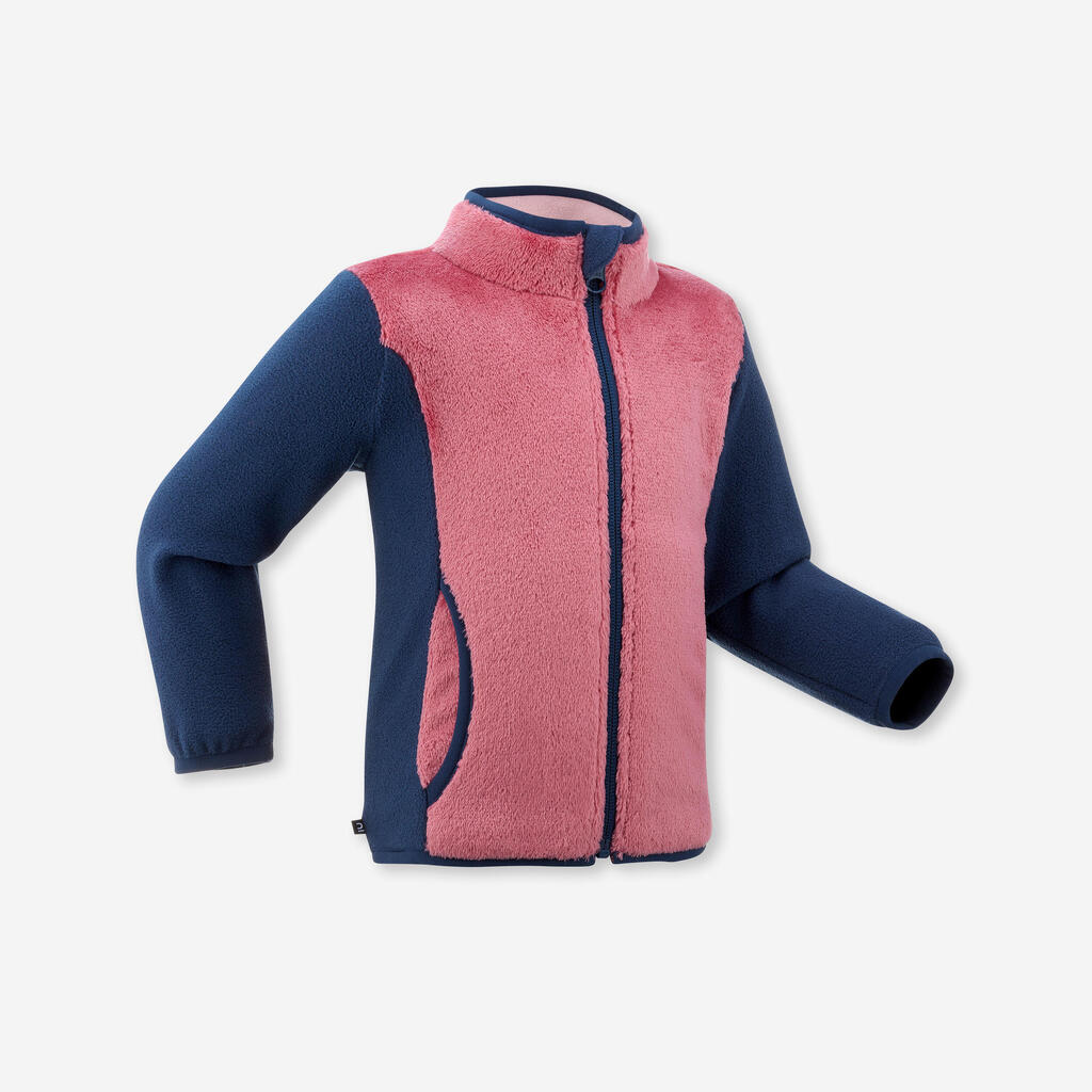 Baby ski/sledge fleece - MIDWARM Pink