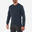 Maglione montagna uomo NH150 collo a V blu