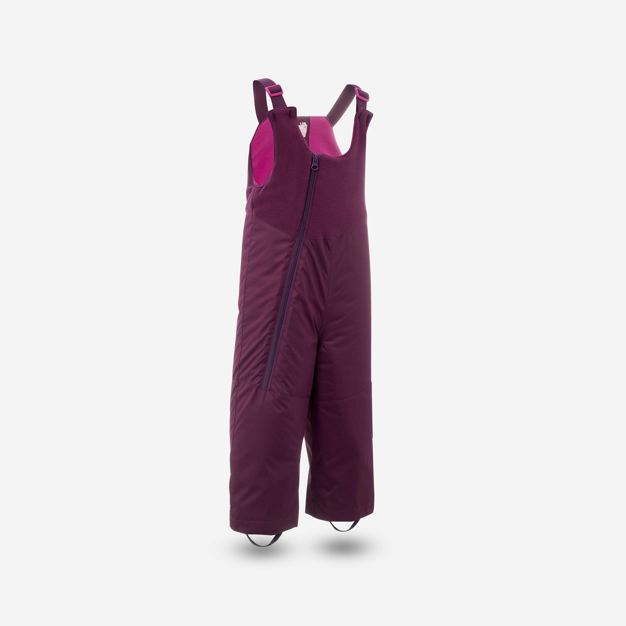 WARM BABY SKI JACKET - 500 WARM - Violet