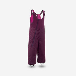 SALOPETTE SKI BÉBÉ CHAUDE - 500 WARM - Violette