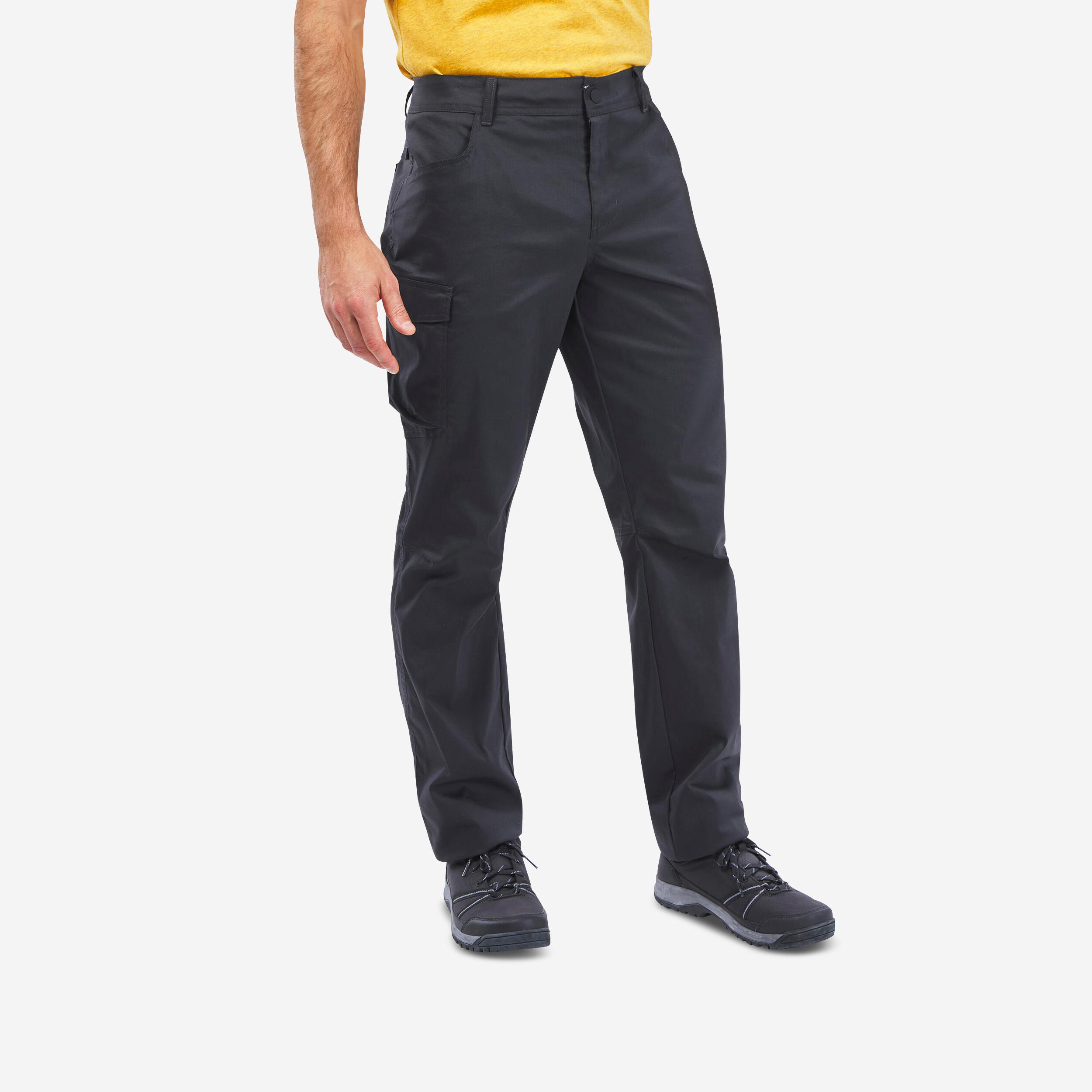 Men’s NH100 Hiking Trousers - Carbon Grey