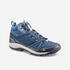 Women Water Resistant Mid Ankle Hiking Shoes Blue Grey - NH150