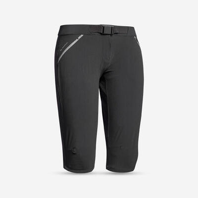 Pantaloni corsari trekking donna MH500