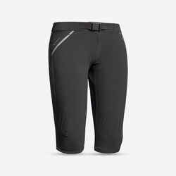 Women’s cropped mountain walking trousers MH500