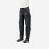 Women Compact Rain Pant with Ankle Zip Black - NH100