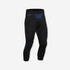 Men’s Seamless Ski Base Layer Bottom BL 580 I - Soft - Black/Blue