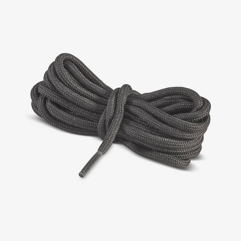 Round laces for hiking shoes