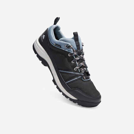 Zapatos impermeables de senderismo para Mujer Quechua NH150 azul